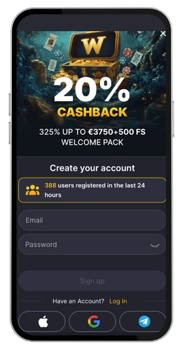 WinHero casino s'identifier