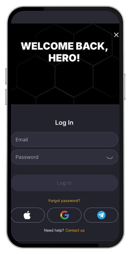 WinHero kirjautuminen